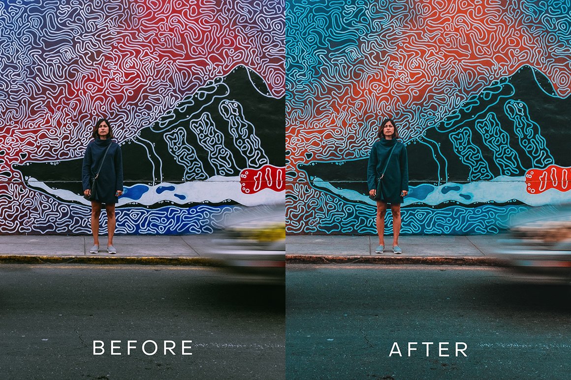 PH Orange Lightroom Presets V3preview image.