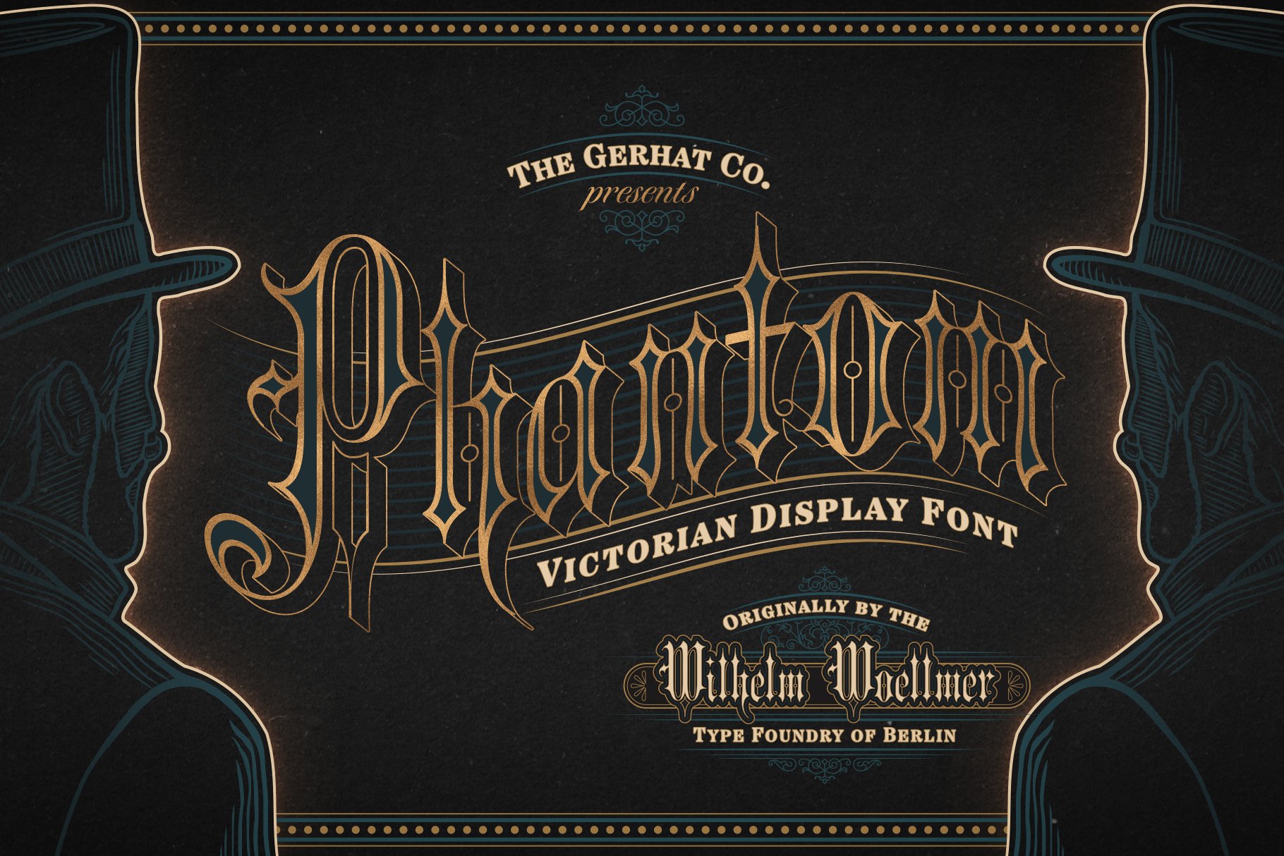 Phantom Victorian Display Font cover image.