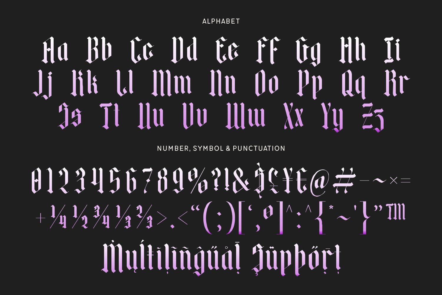 phosphenes font by shineink 10 614