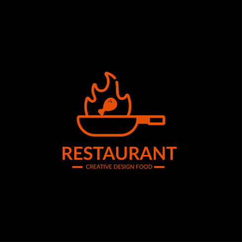 food logo design vector design cover image.