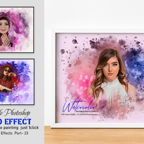 Editable Colorful Painting Effectcover image.