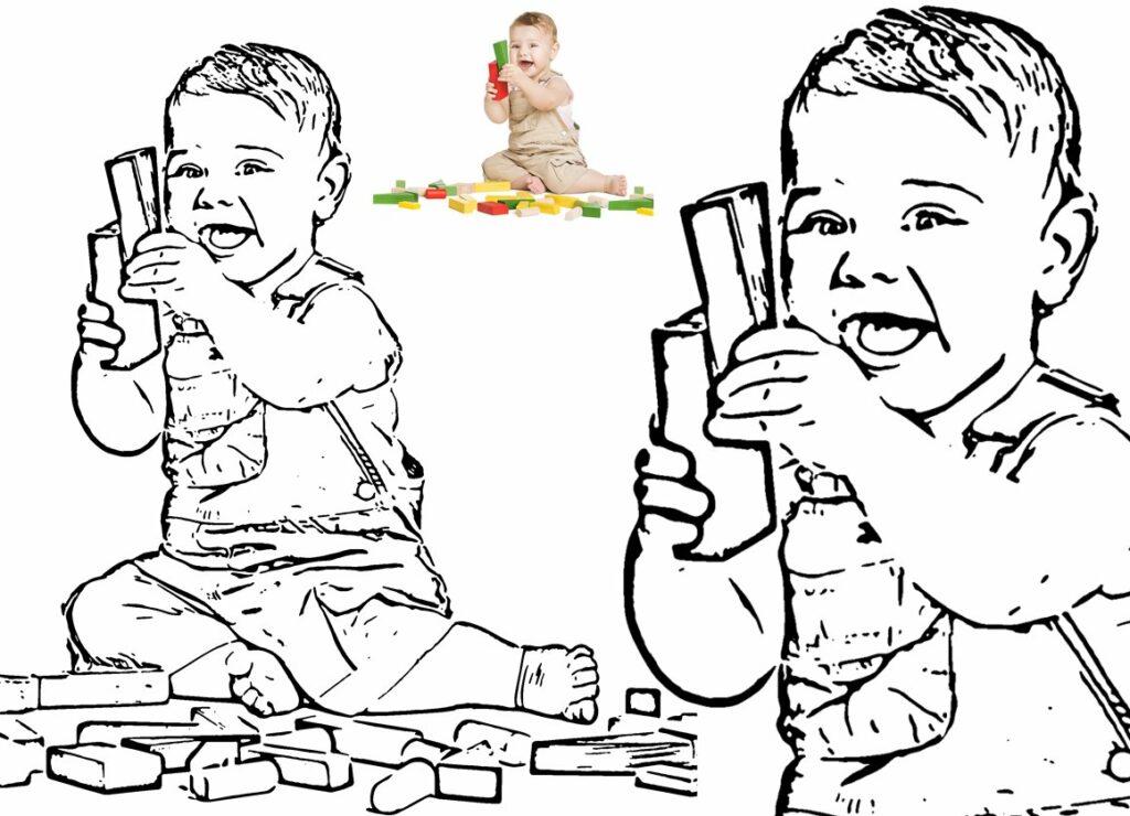 Photo Outline Action – MasterBundles