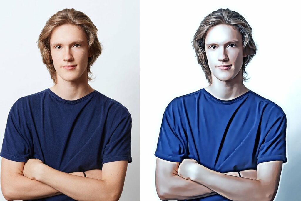 Photo to Oil Painting Effect MasterBundles