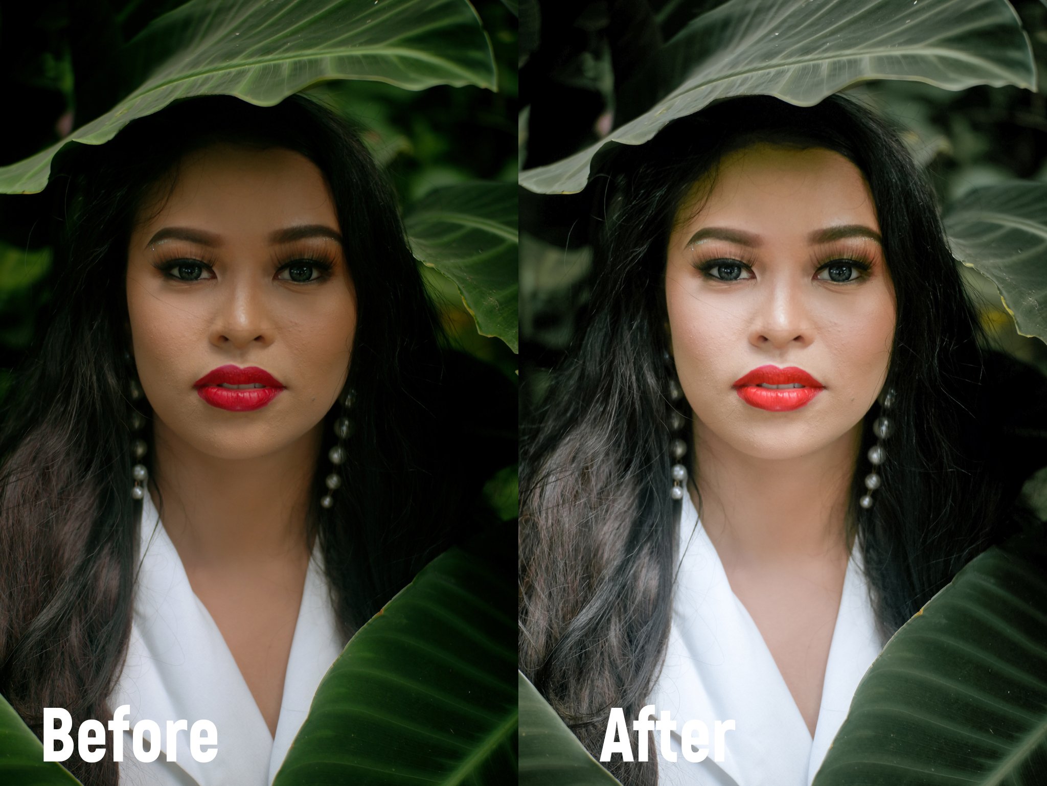 Lightroom Preset, GREEN TEApreview image.