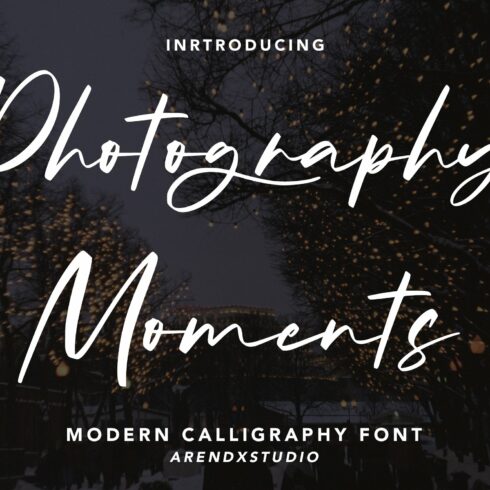 Photography Moments - Calligraphy cover image.