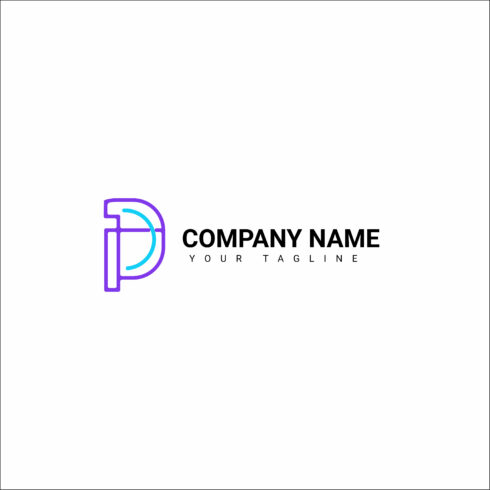 p letter logo cover image.