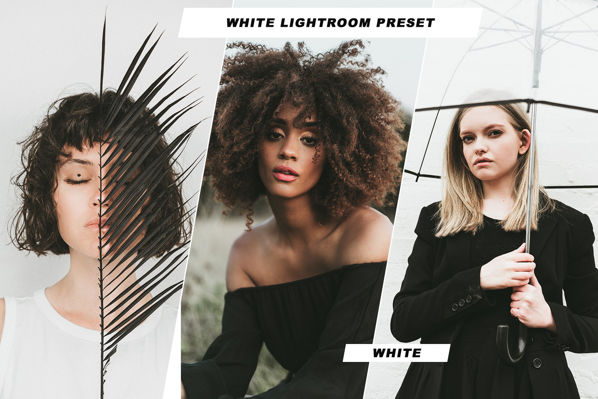 White Lightroom Presetcover image.