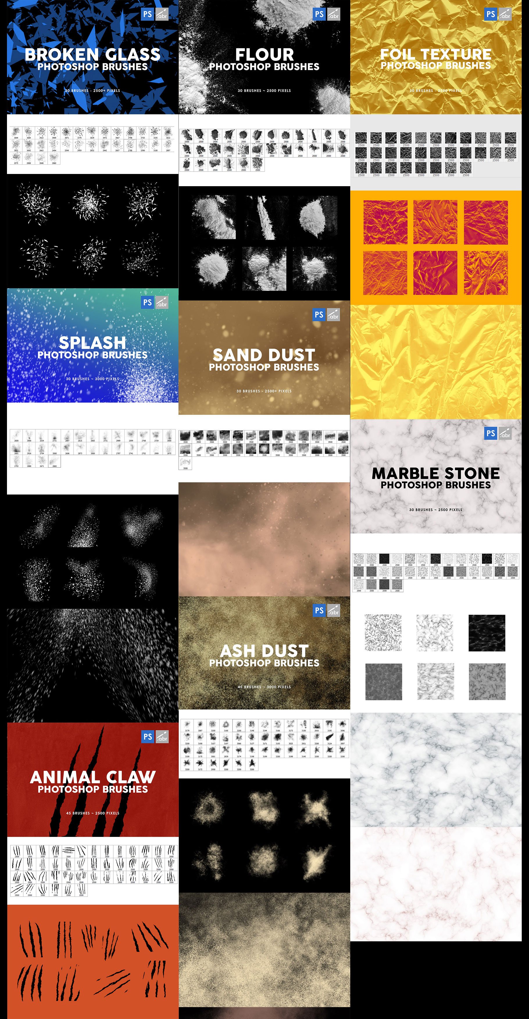 photoshop brushes bundle preview 5 245