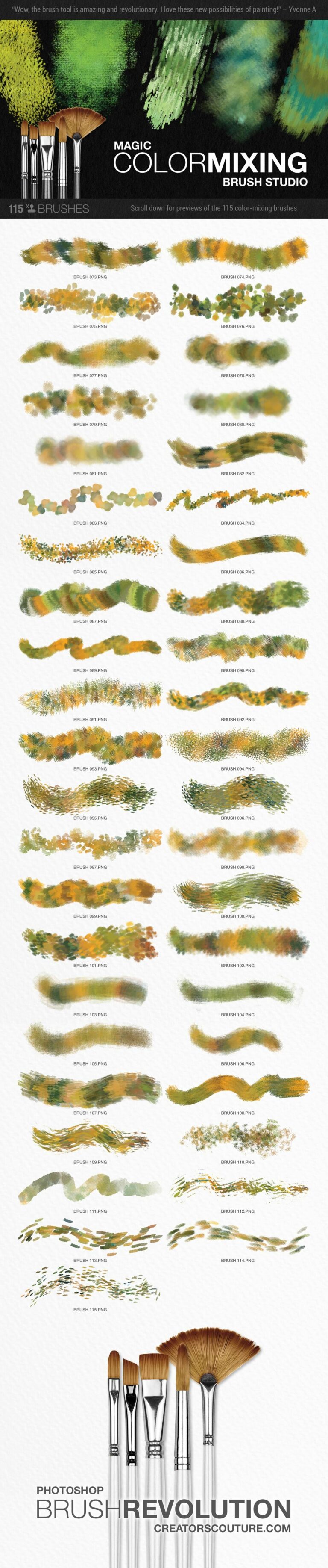 Modern Impressionist PS Brush Studio MasterBundles