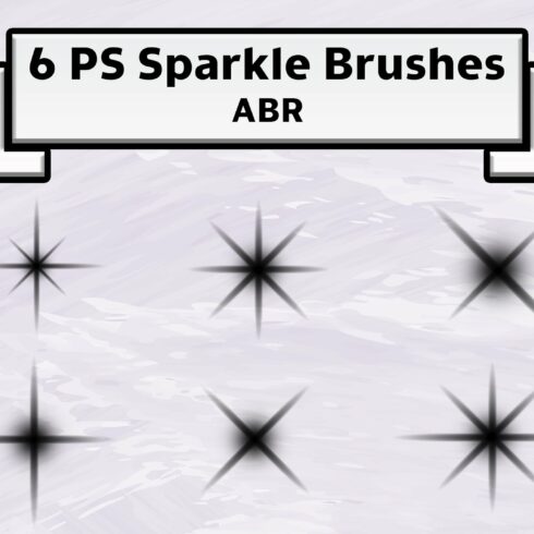 Photoshop sparkle brush setcover image.