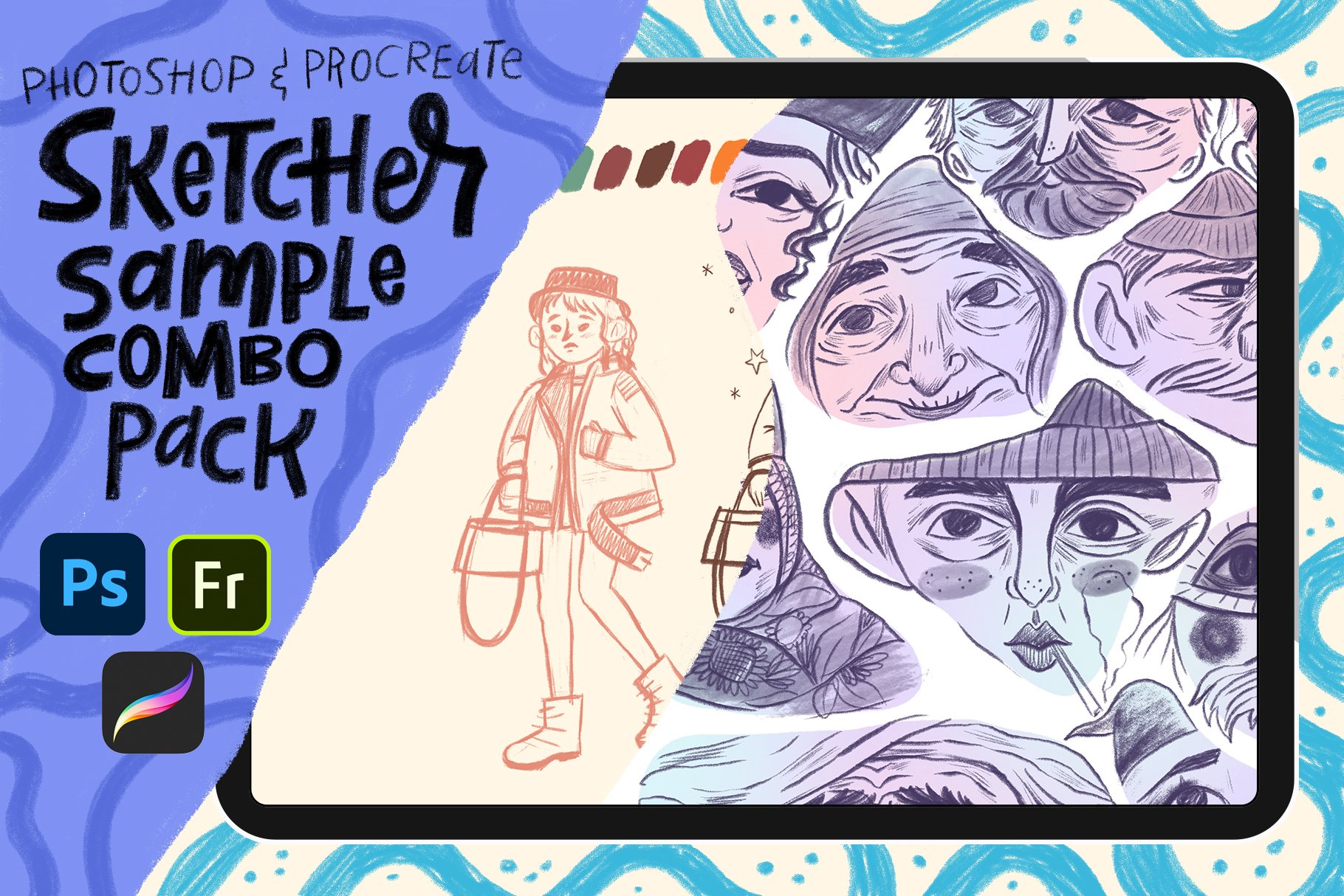 Sketcher Sample Combo Packcover image.
