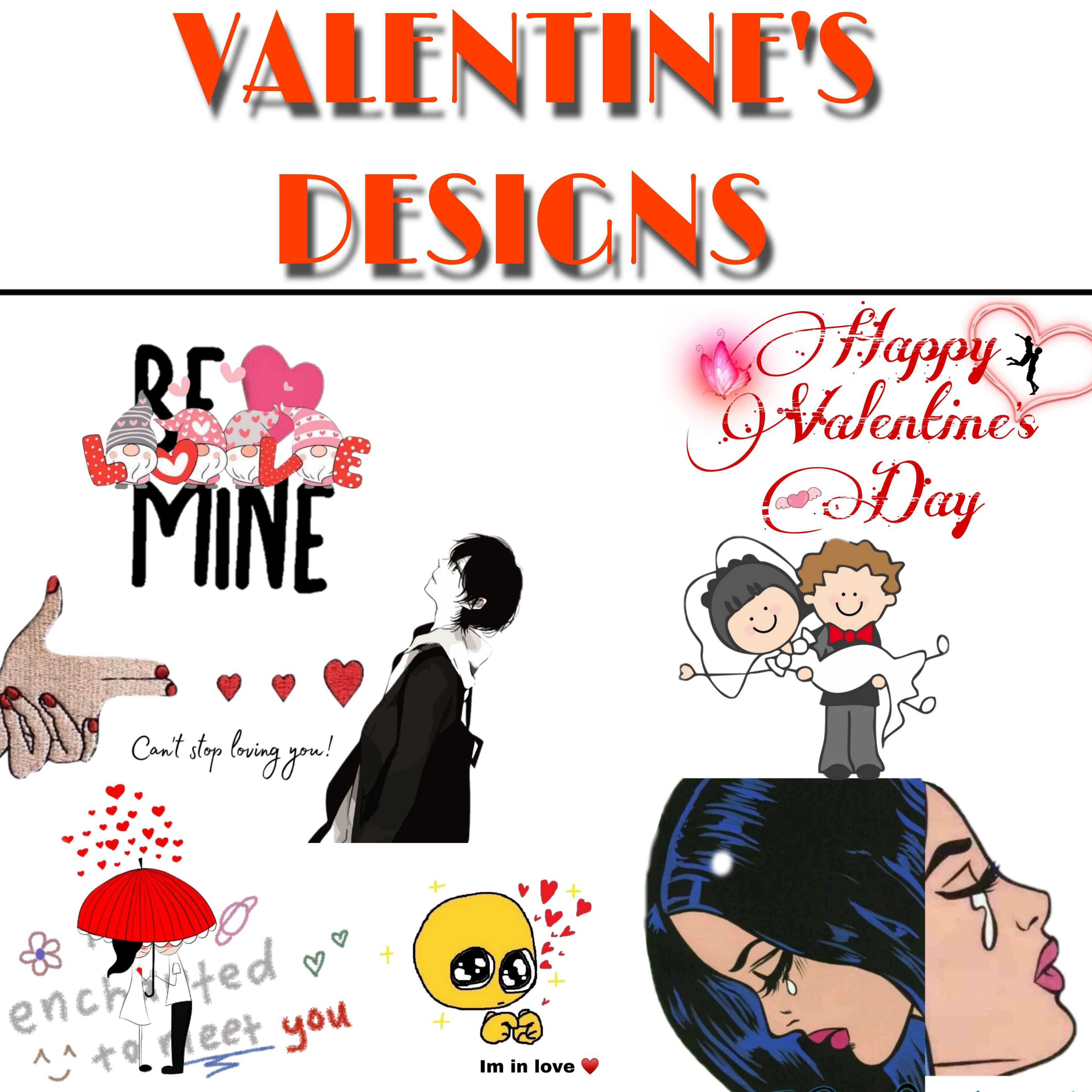 Valentine day special designs cover image.