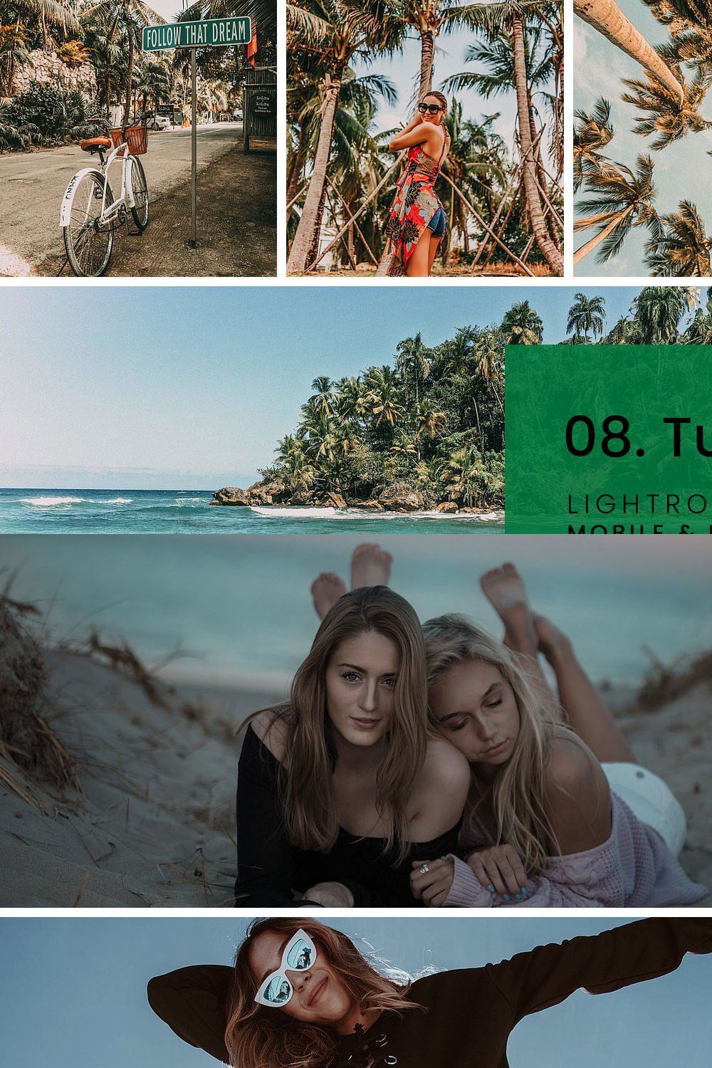 08. Tulum Presets pinterest preview image.