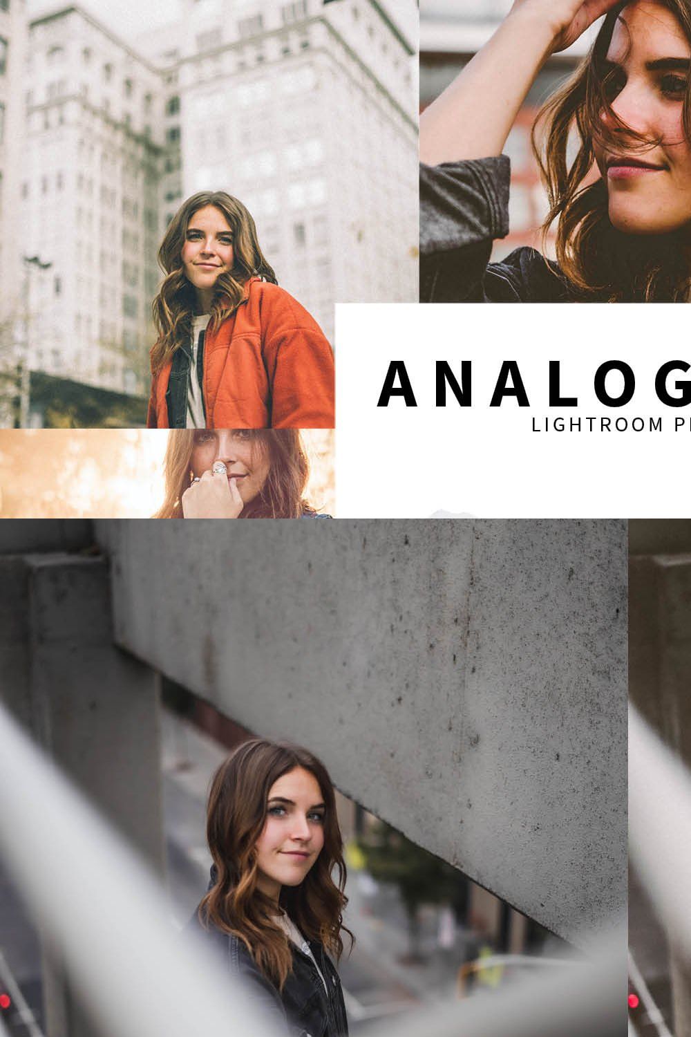 10 Analog Film Lightroom Presets pinterest preview image.