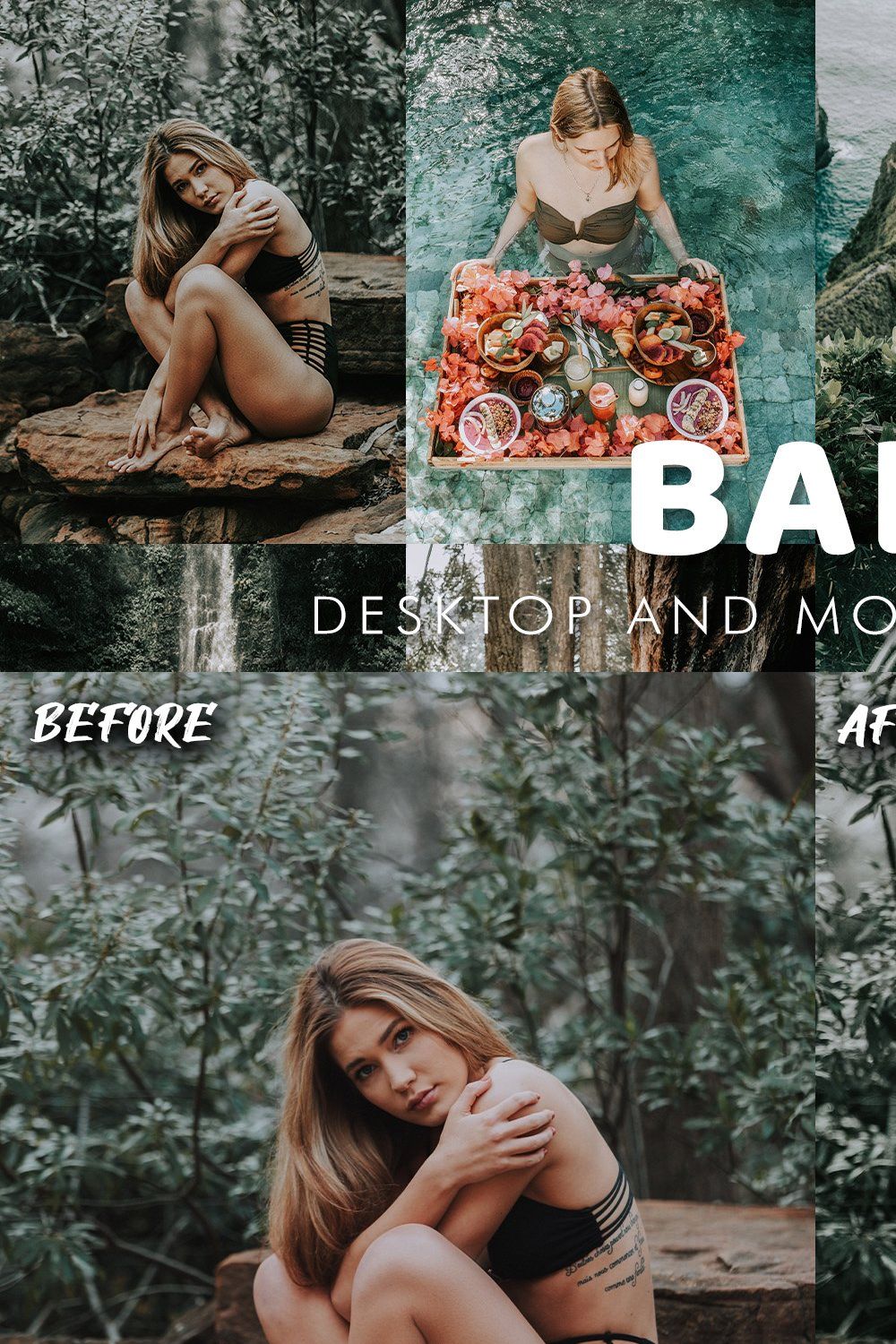 10 Bali Lightroom Presets pinterest preview image.