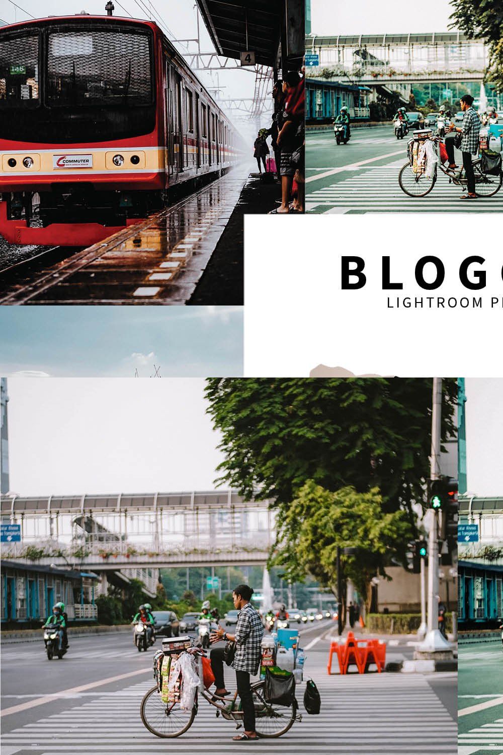 10 Blogger Lightroom Presets pinterest preview image.