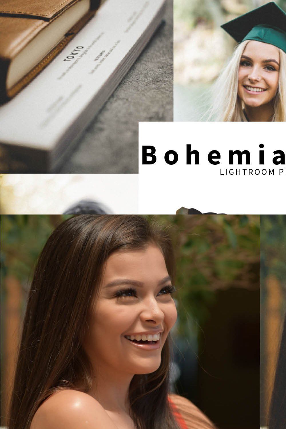 10 Bohemian Film Lightroom Presets pinterest preview image.