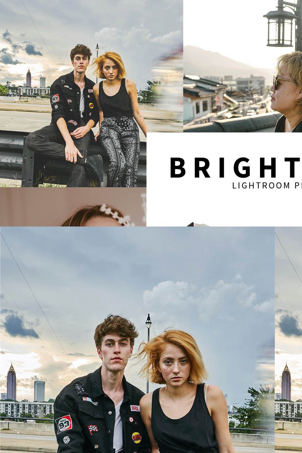 10 Bright Film Lightroom Presets pinterest preview image.