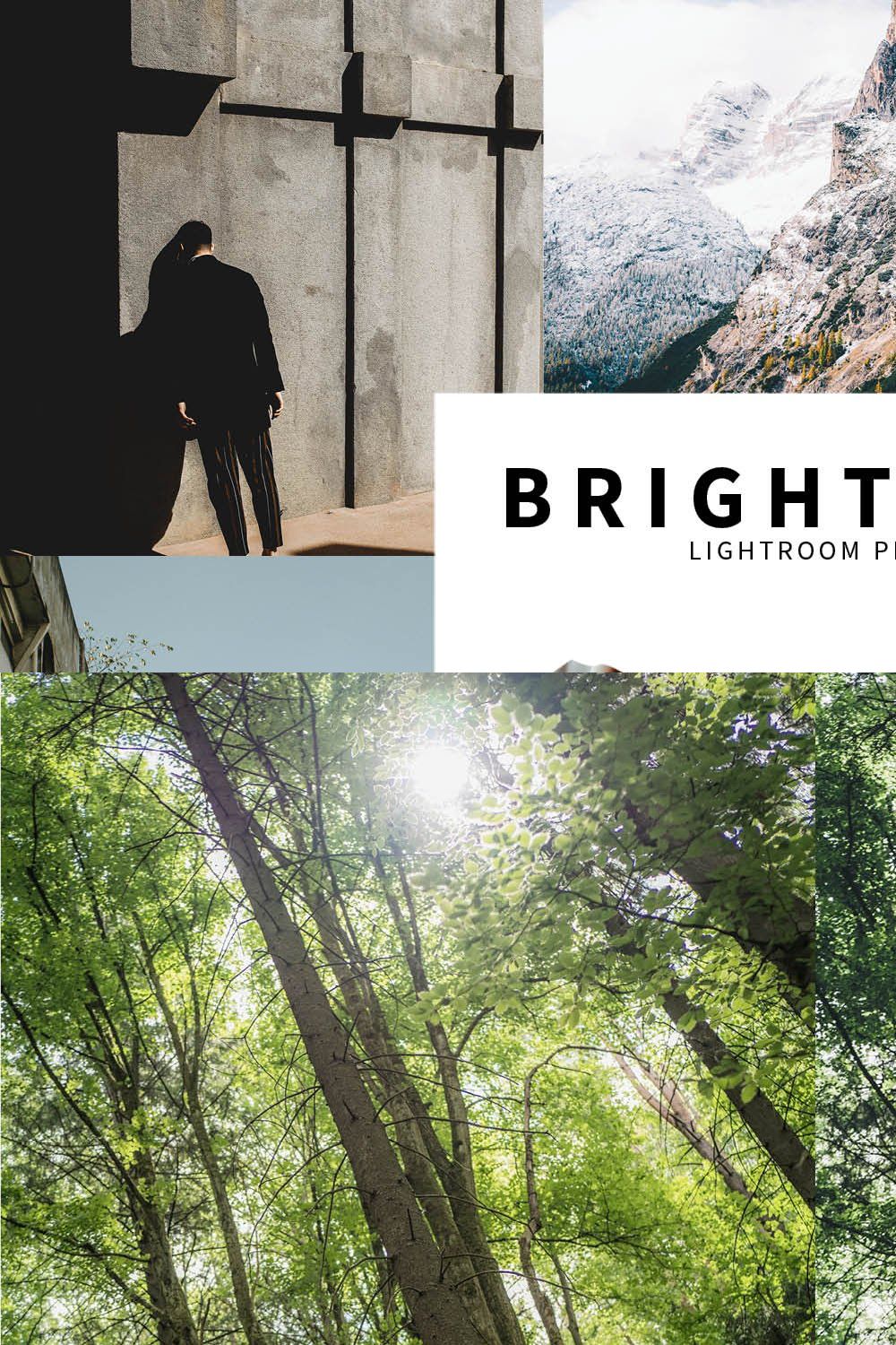 10 Bright Film Lightroom Presets pinterest preview image.