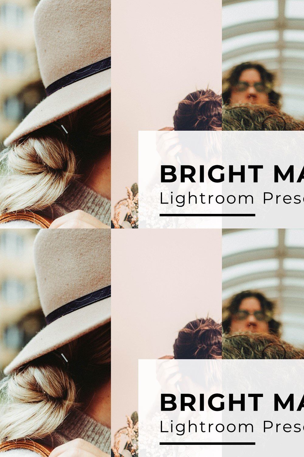 10+ Bright Matte Lightroom Presets pinterest preview image.
