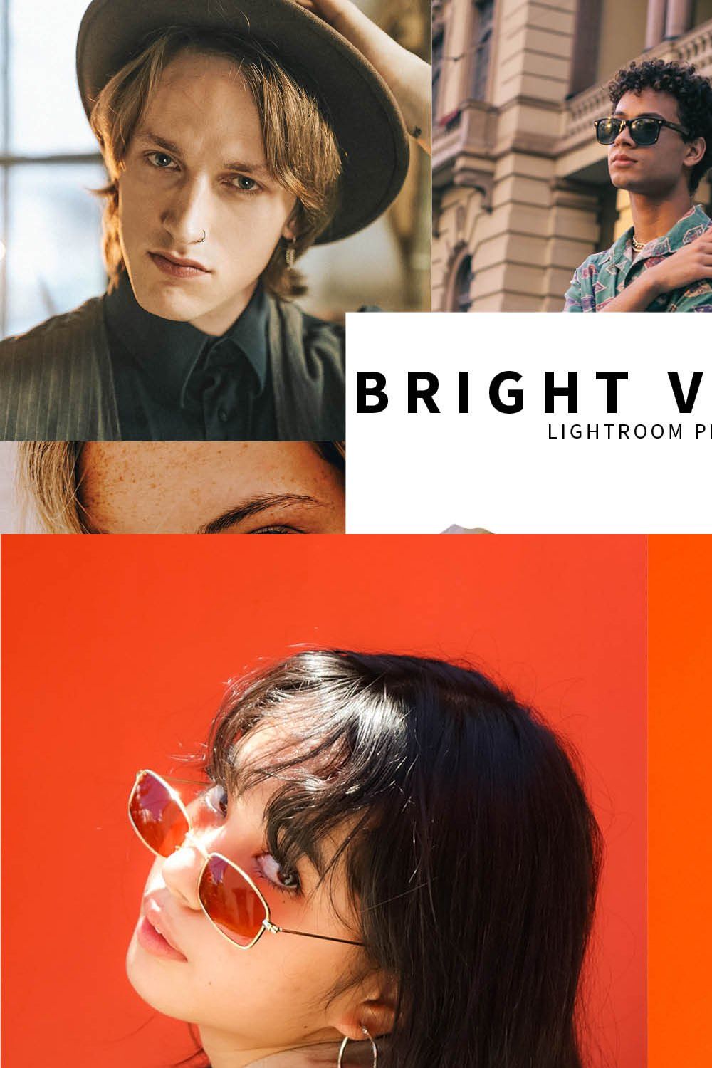 10 Bright Vibrant Lightroom Presets pinterest preview image.