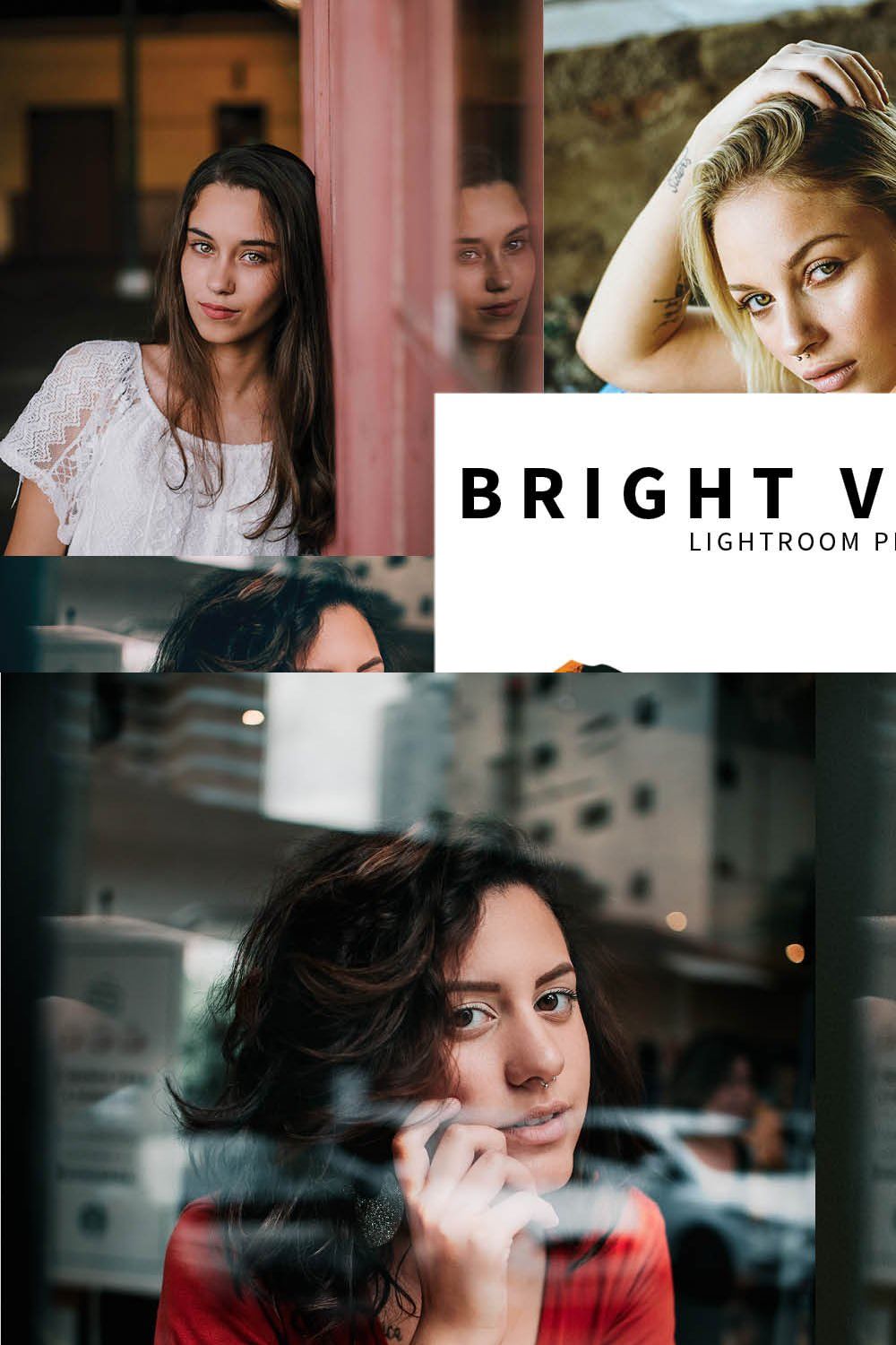 10 Bright Vibrant Lightroom Presets pinterest preview image.