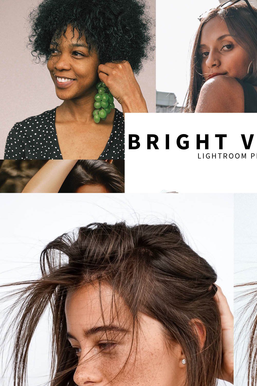 10 Bright Vibrant Lightroom Presets pinterest preview image.