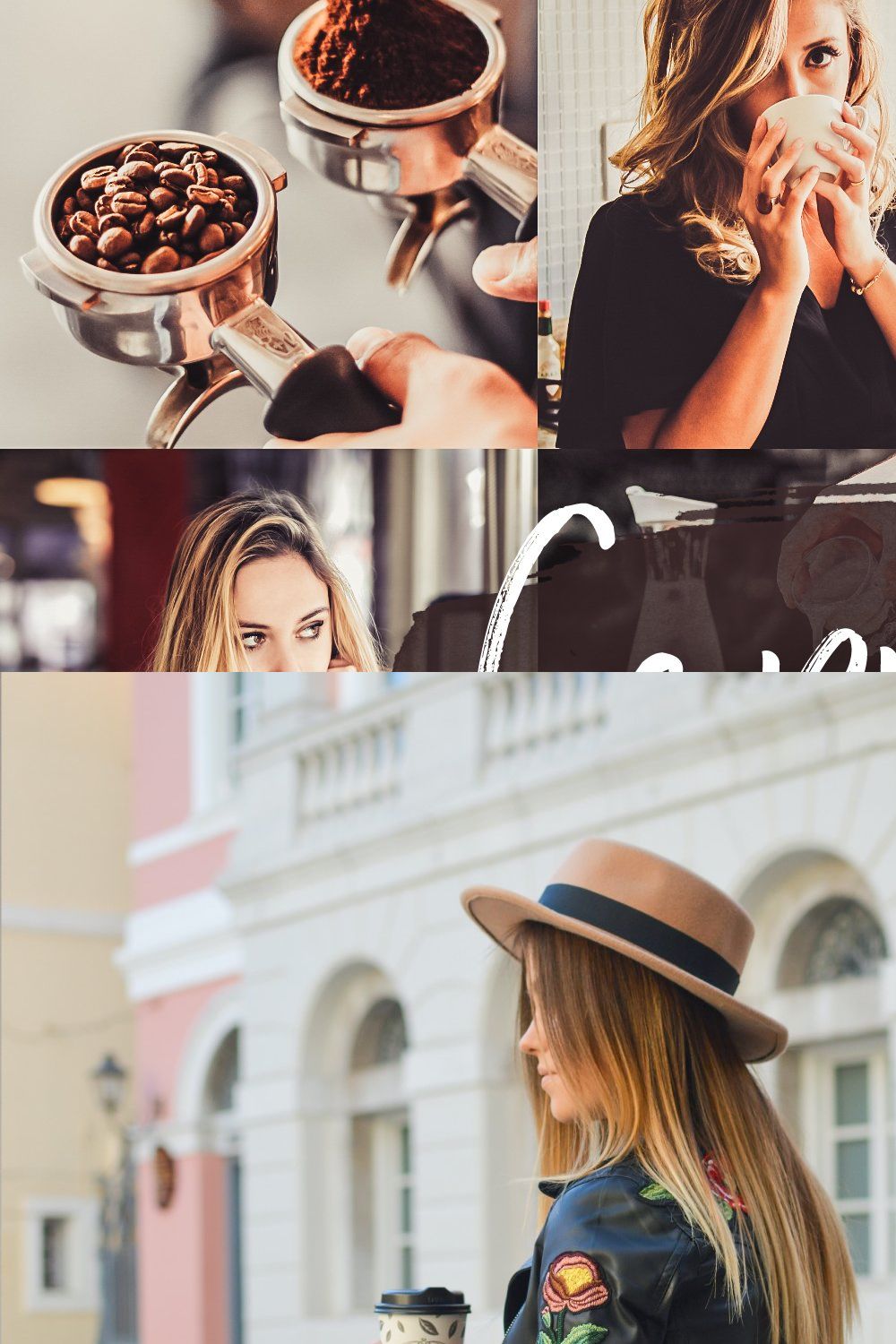 10 Cappuccino Mobile Presets pinterest preview image.