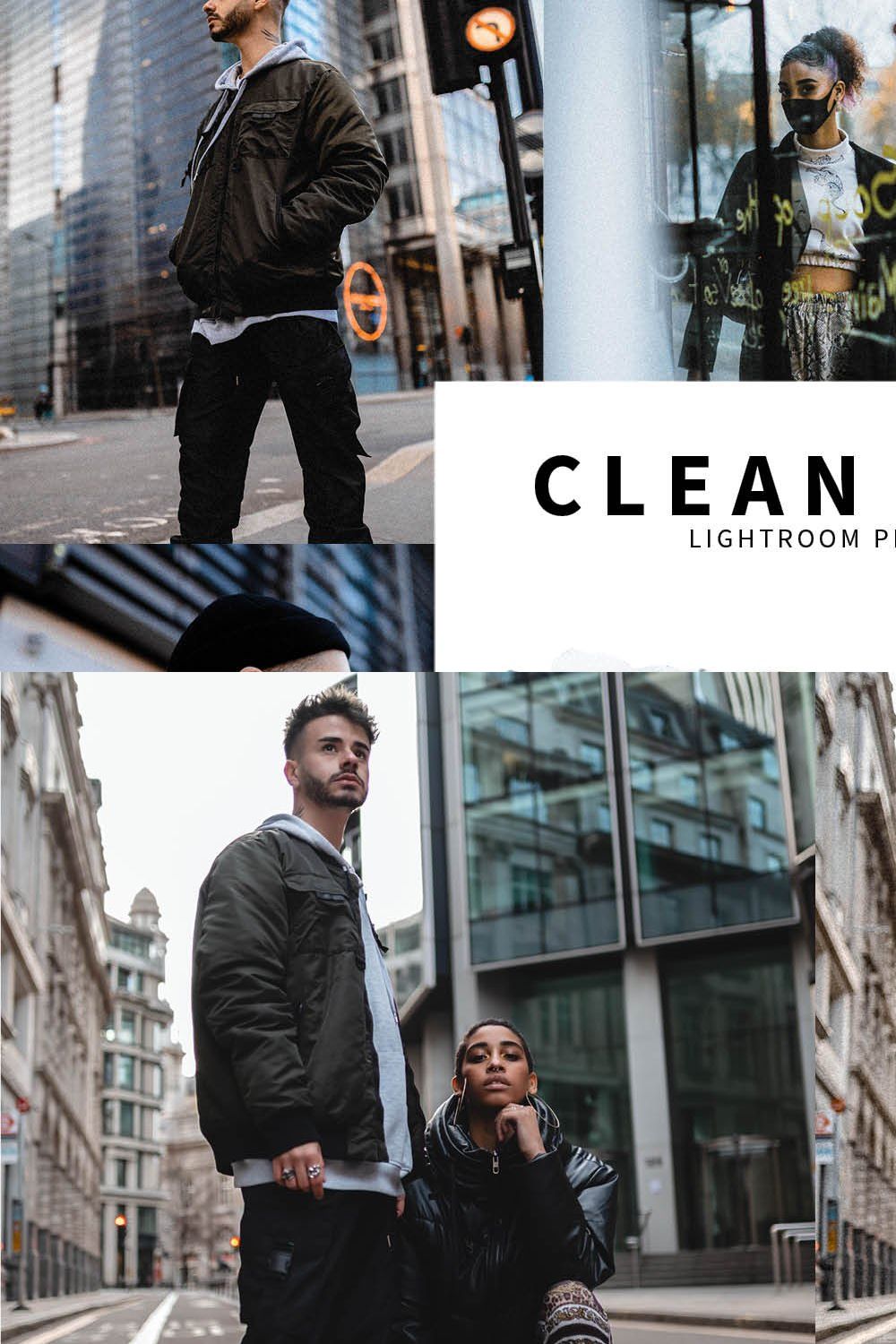 10 Clean Film Lightroom Presets pinterest preview image.