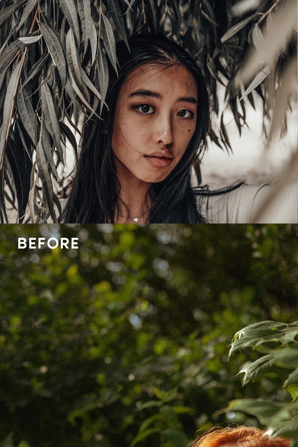 10 EARTHY LIGHTROOM PRESETS pinterest preview image.