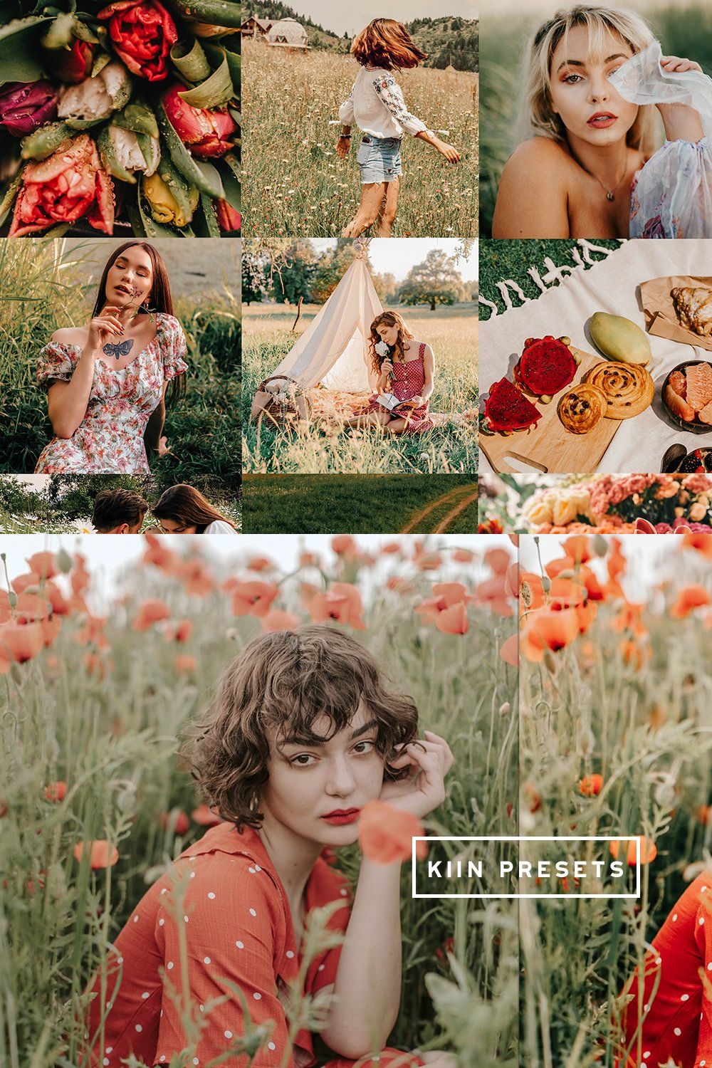 10 ENGLISH GARDEN LR MOBILE PRESETS pinterest preview image.