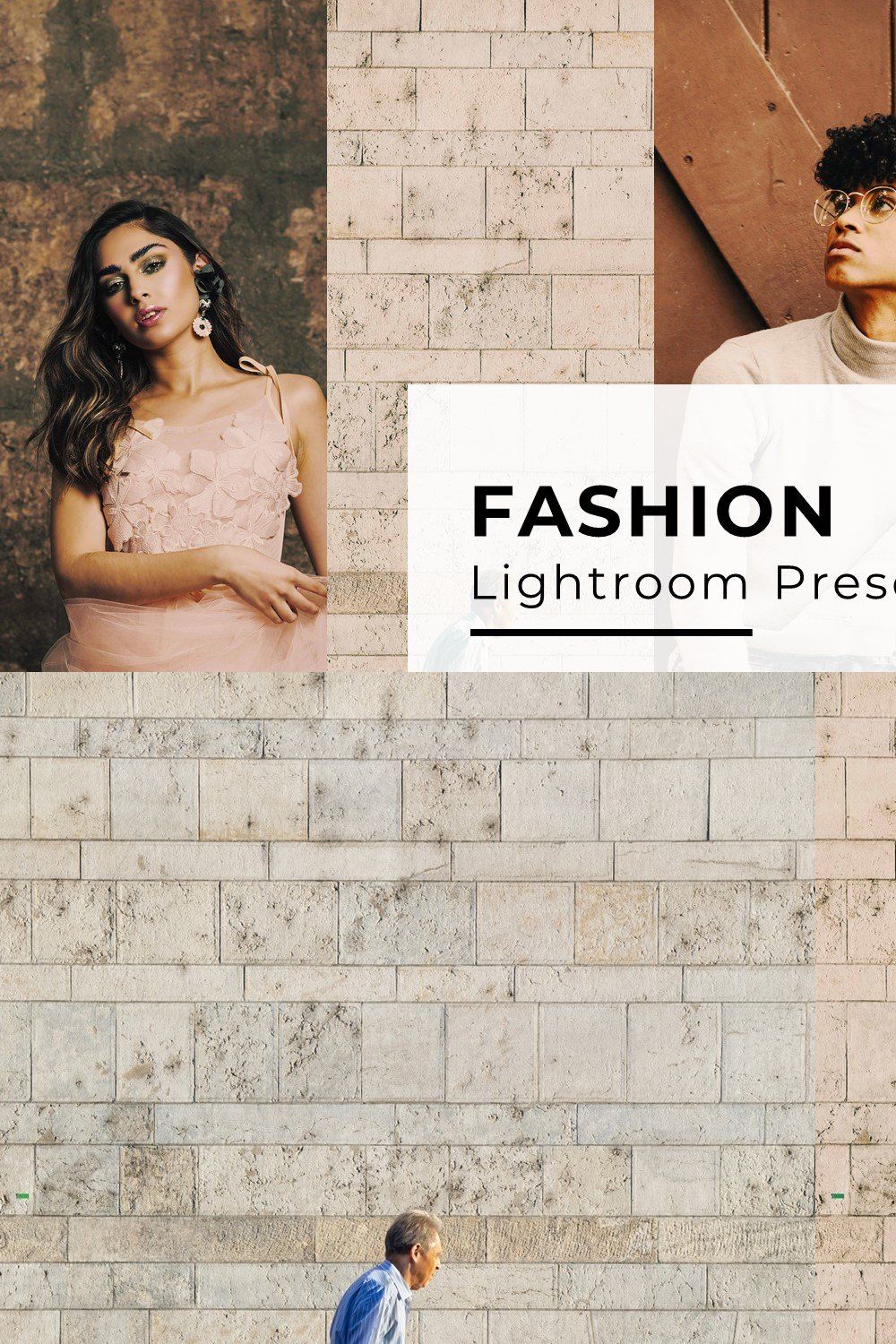 10+ Fashion Lightroom Presets pinterest preview image.