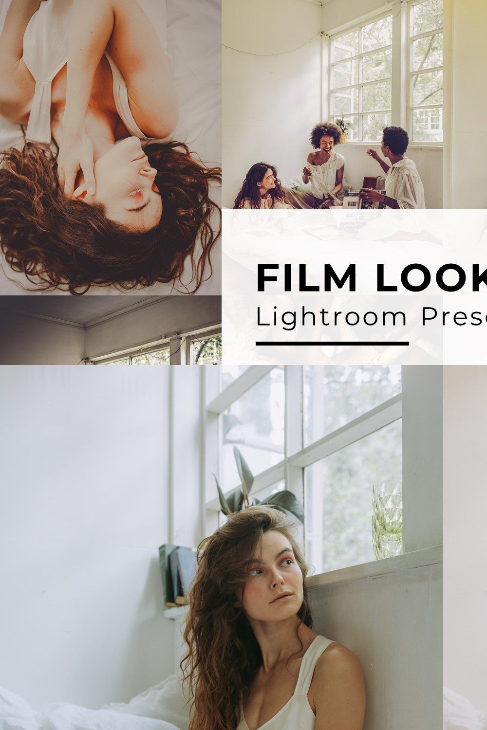 10 Film Look Lightroom Presets pinterest preview image.