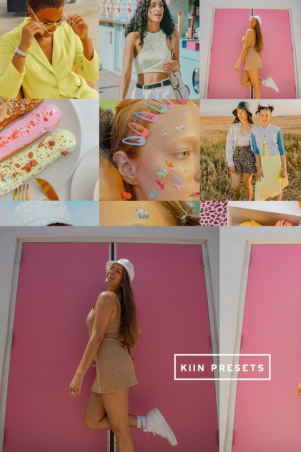 10 INDIE SUMMER LR MOBILE PRESETS pinterest preview image.