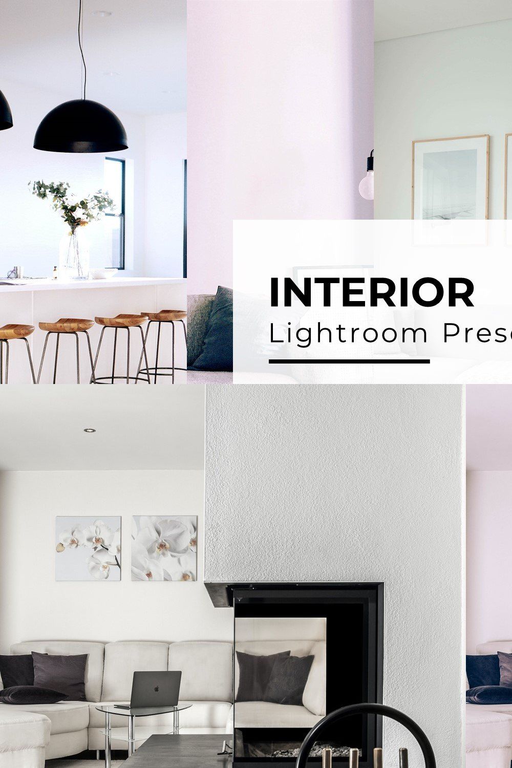 10+ Interior Lightroom Presets pinterest preview image.