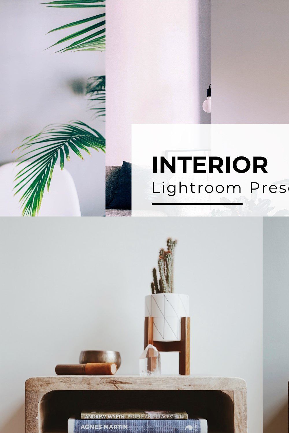 10+ Interior Lightroom Presets pinterest preview image.