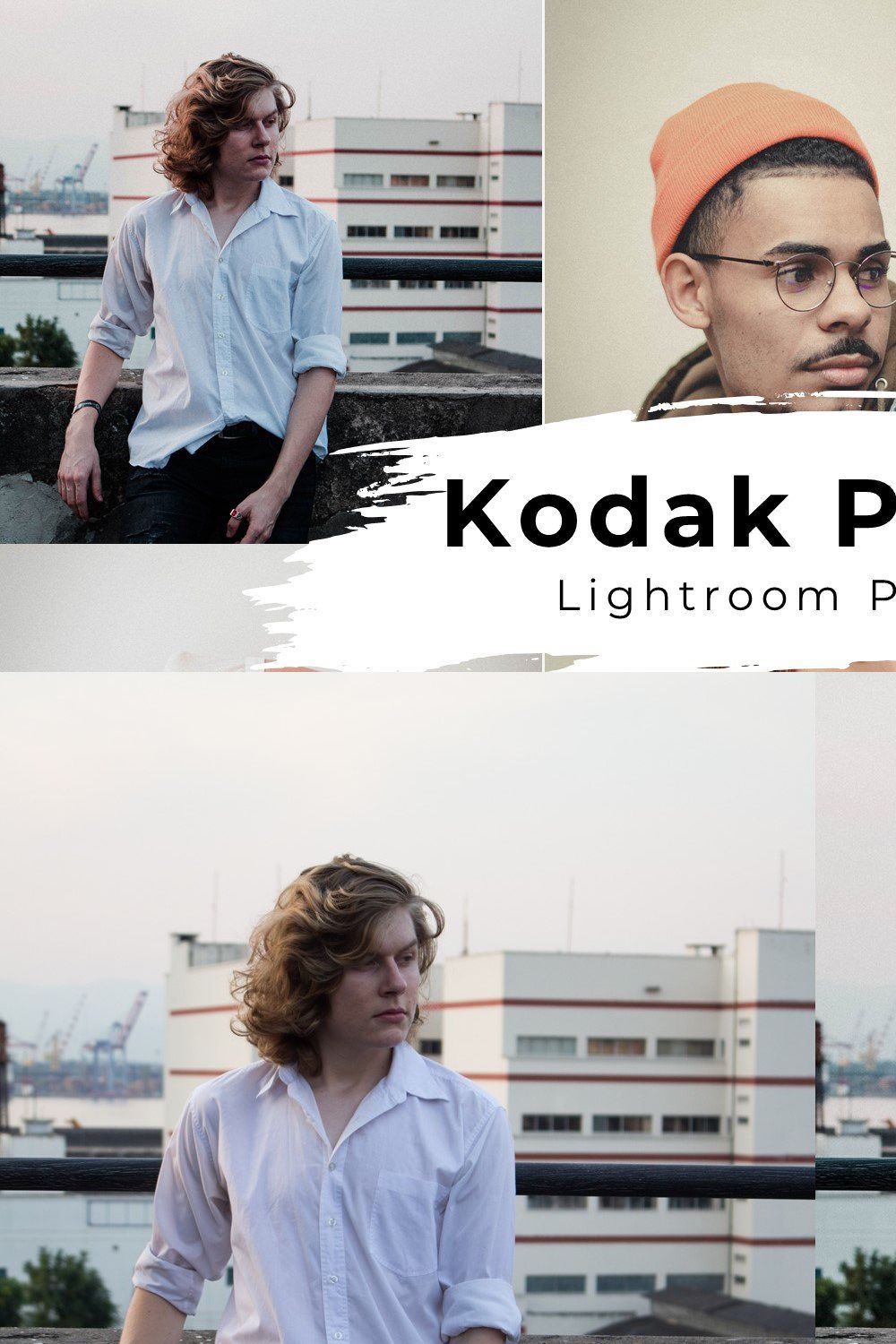 10 Kodak Portra Lightroom Presets pinterest preview image.