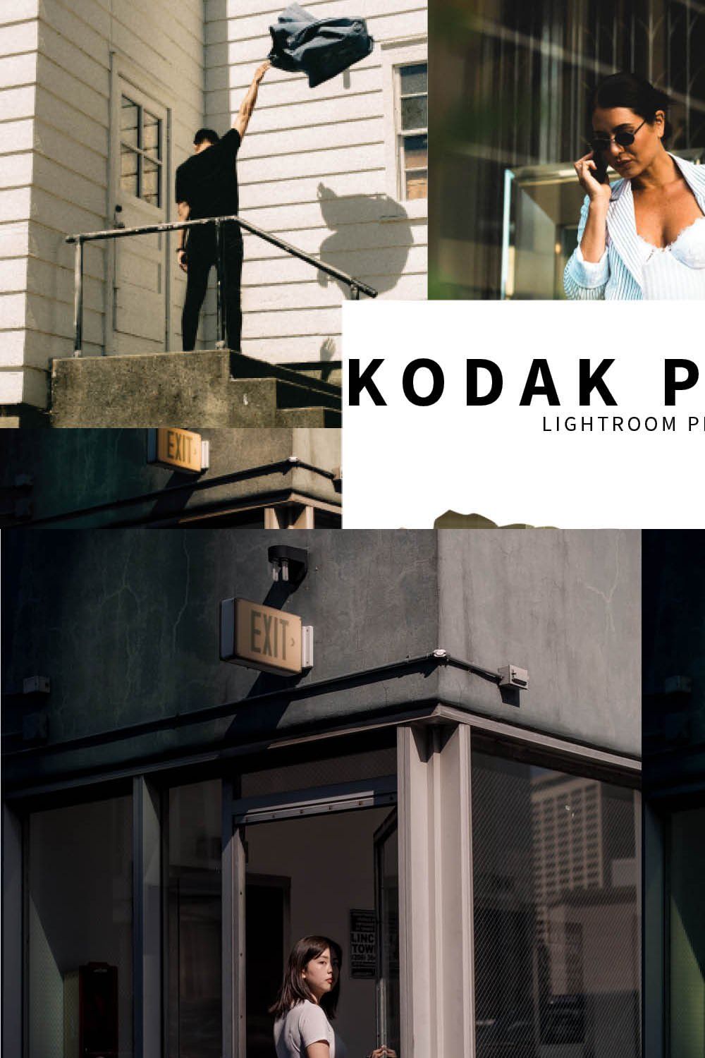 10 Kodak Portra Lightroom Presets pinterest preview image.