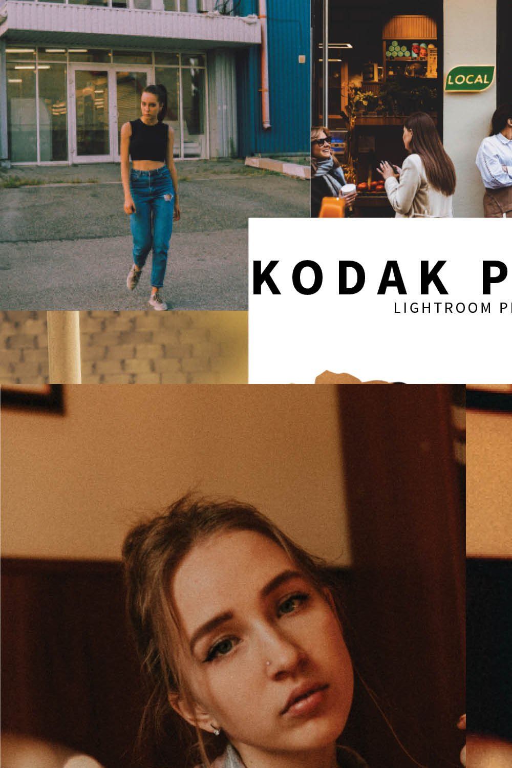 10 Kodak Portra Lightroom Presets pinterest preview image.