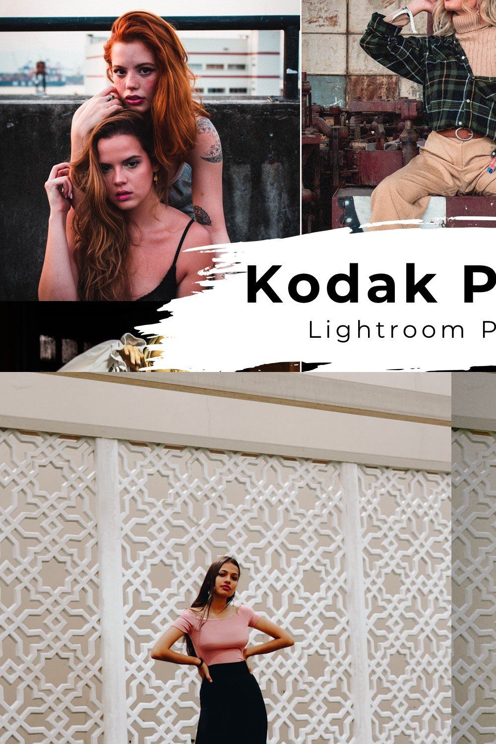 10 Kodak Portra Lightroom Presets pinterest preview image.