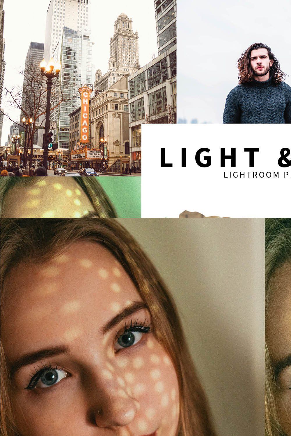 10 Light & Airy Lightroom Presets pinterest preview image.