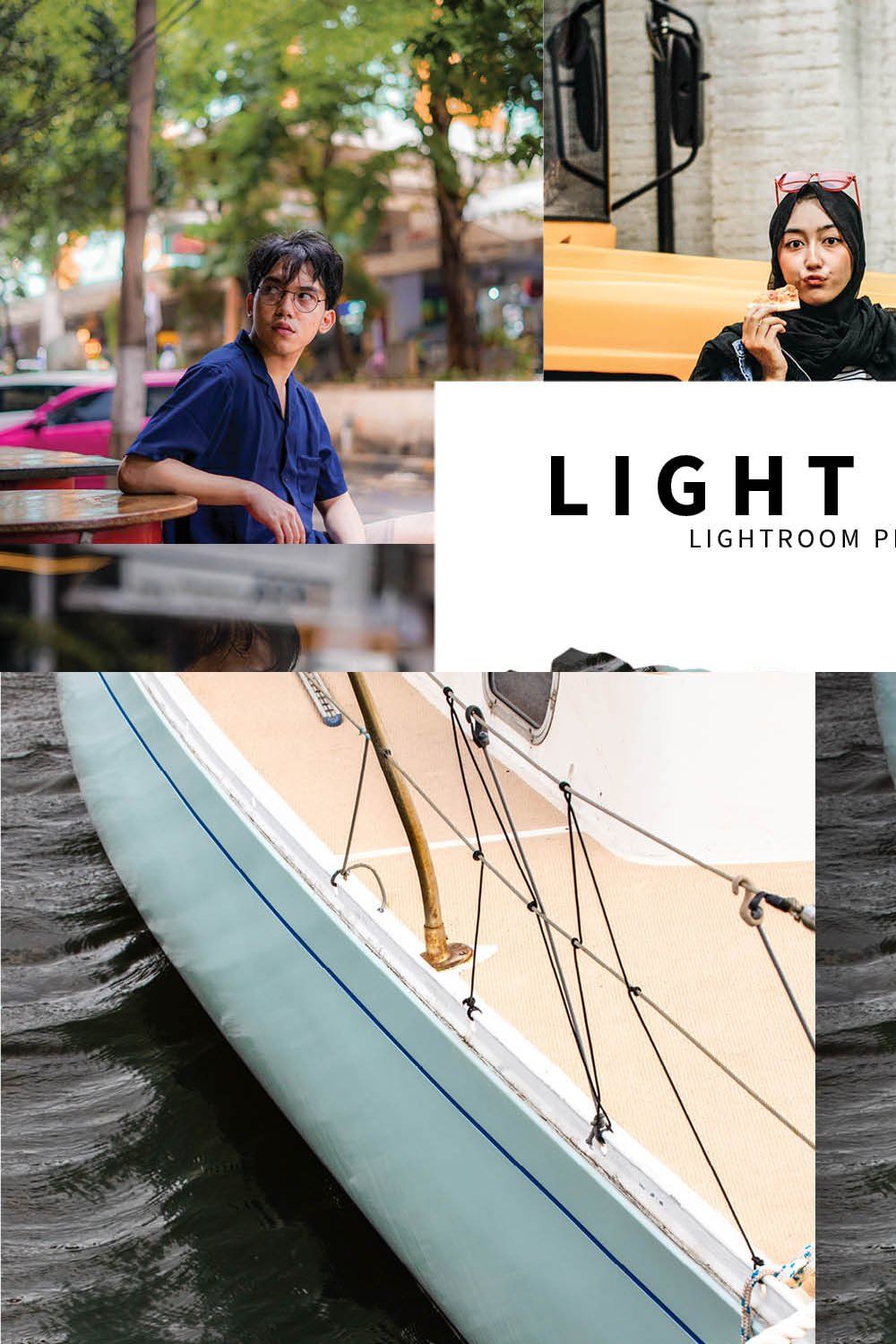 10 Light Airy Lightroom Presets pinterest preview image.