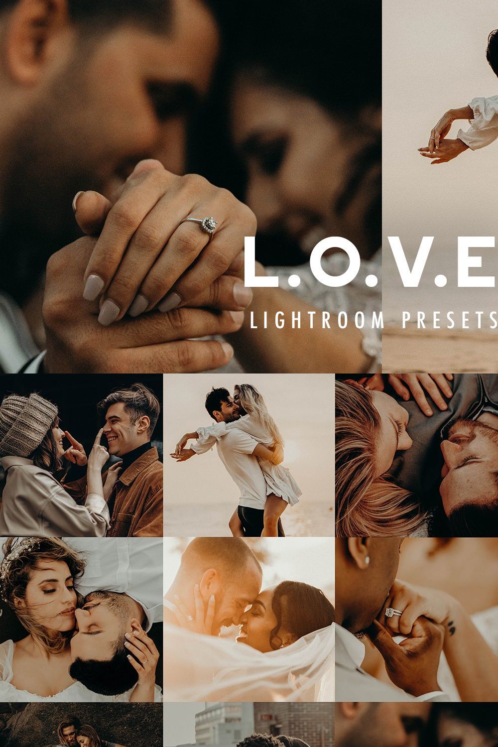 10 LOVE LIGHTROOM PRESETS pinterest preview image.