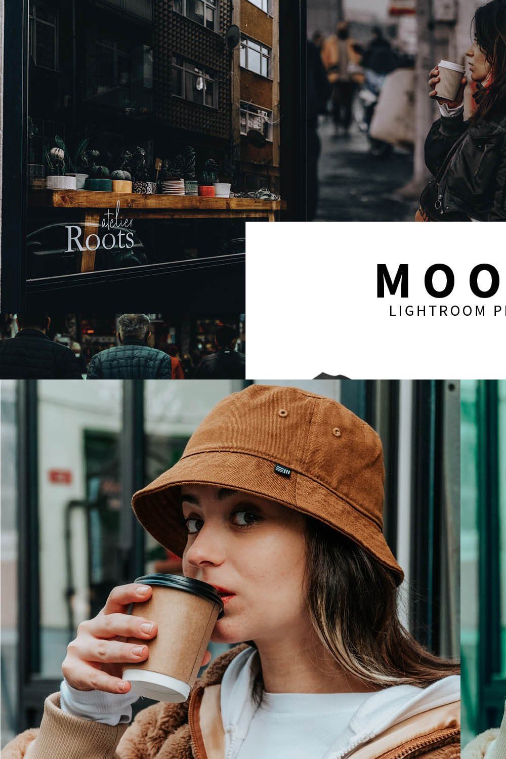 10 Moody Lightroom Presets pinterest preview image.