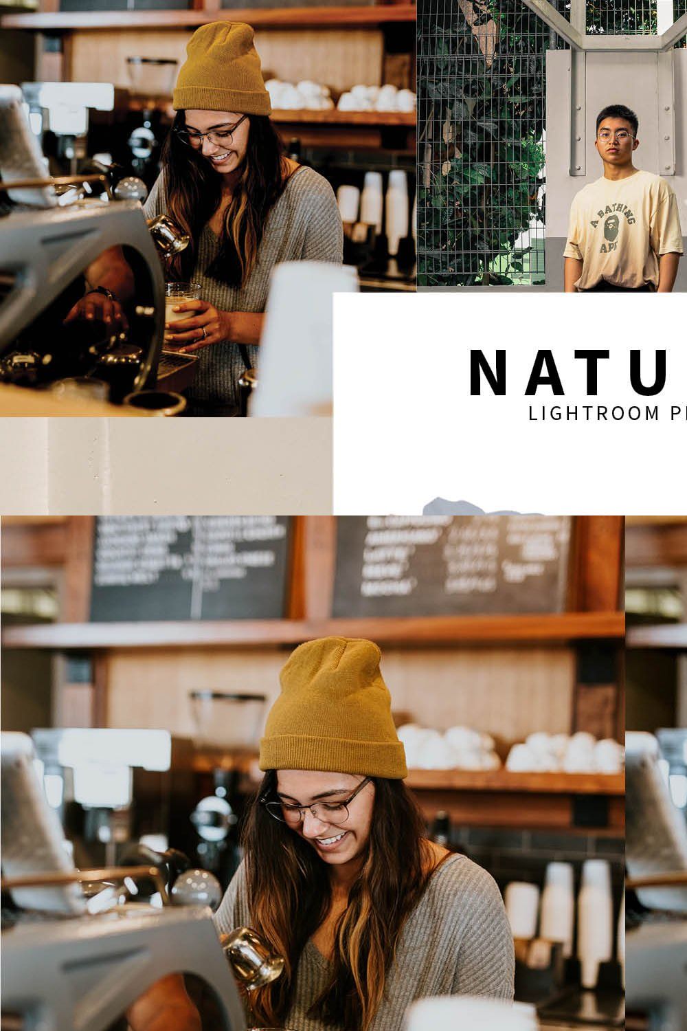 10 Natural Lightroom Presets pinterest preview image.