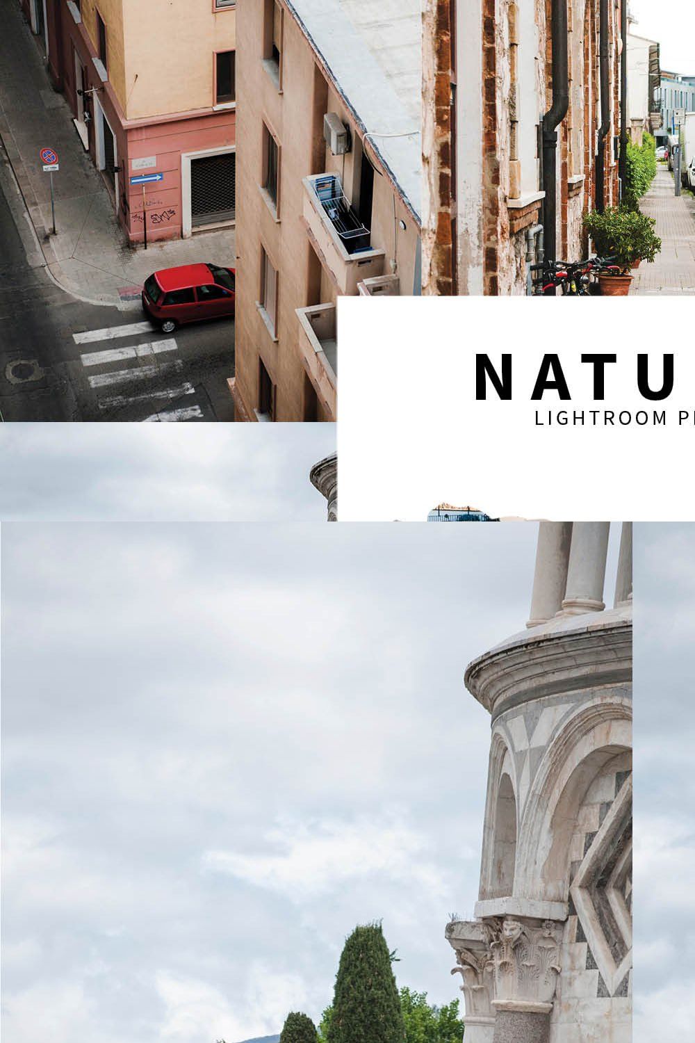 10 Natural Lightroom Presets pinterest preview image.