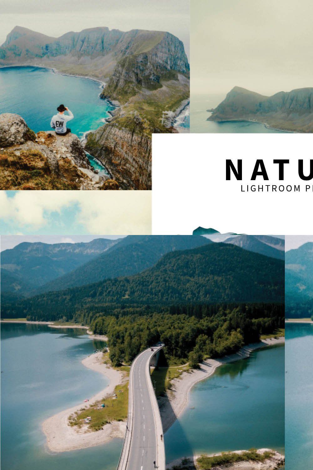 10 Nature Lightroom Presets pinterest preview image.