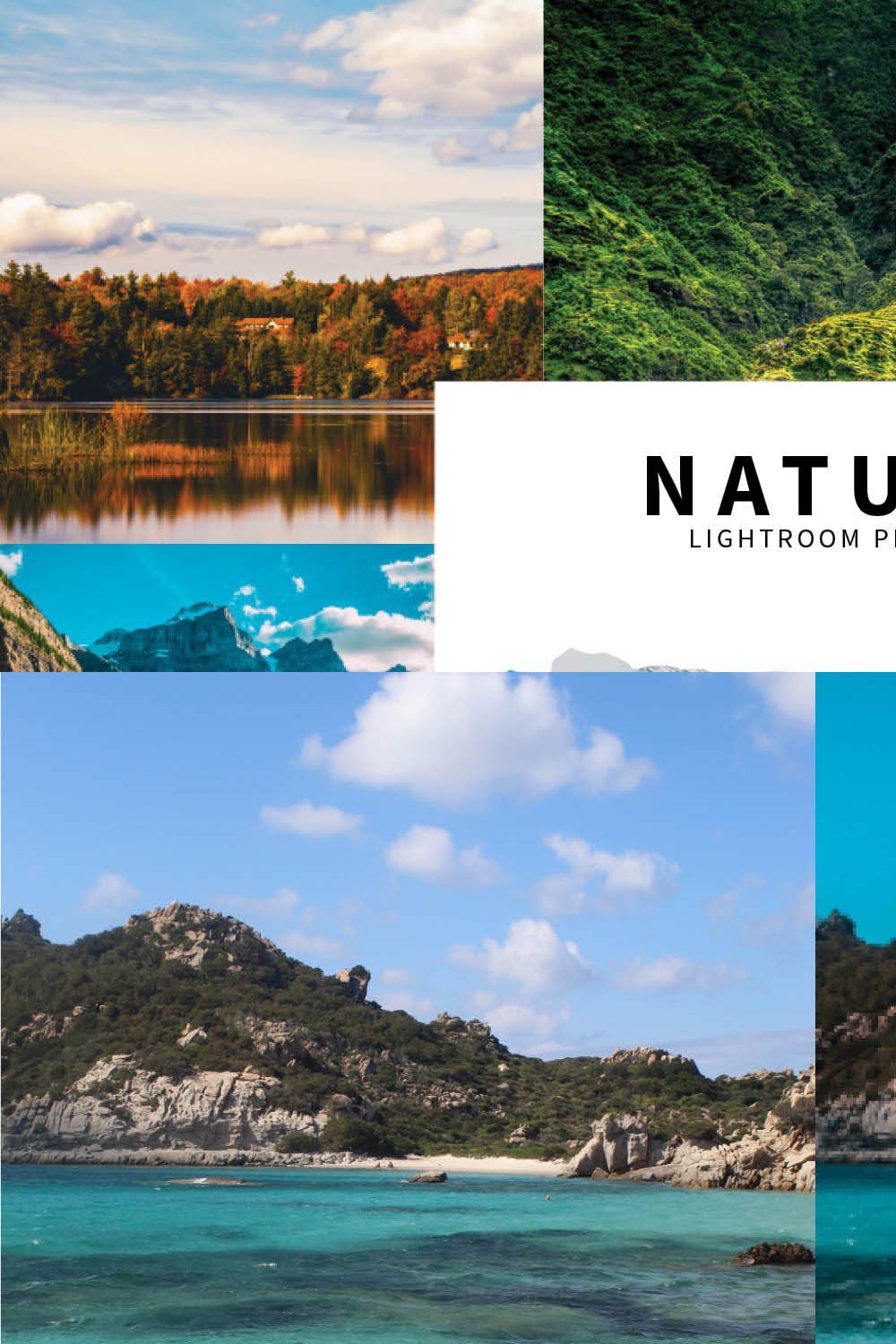 10 Nature Lightroom Presets pinterest preview image.