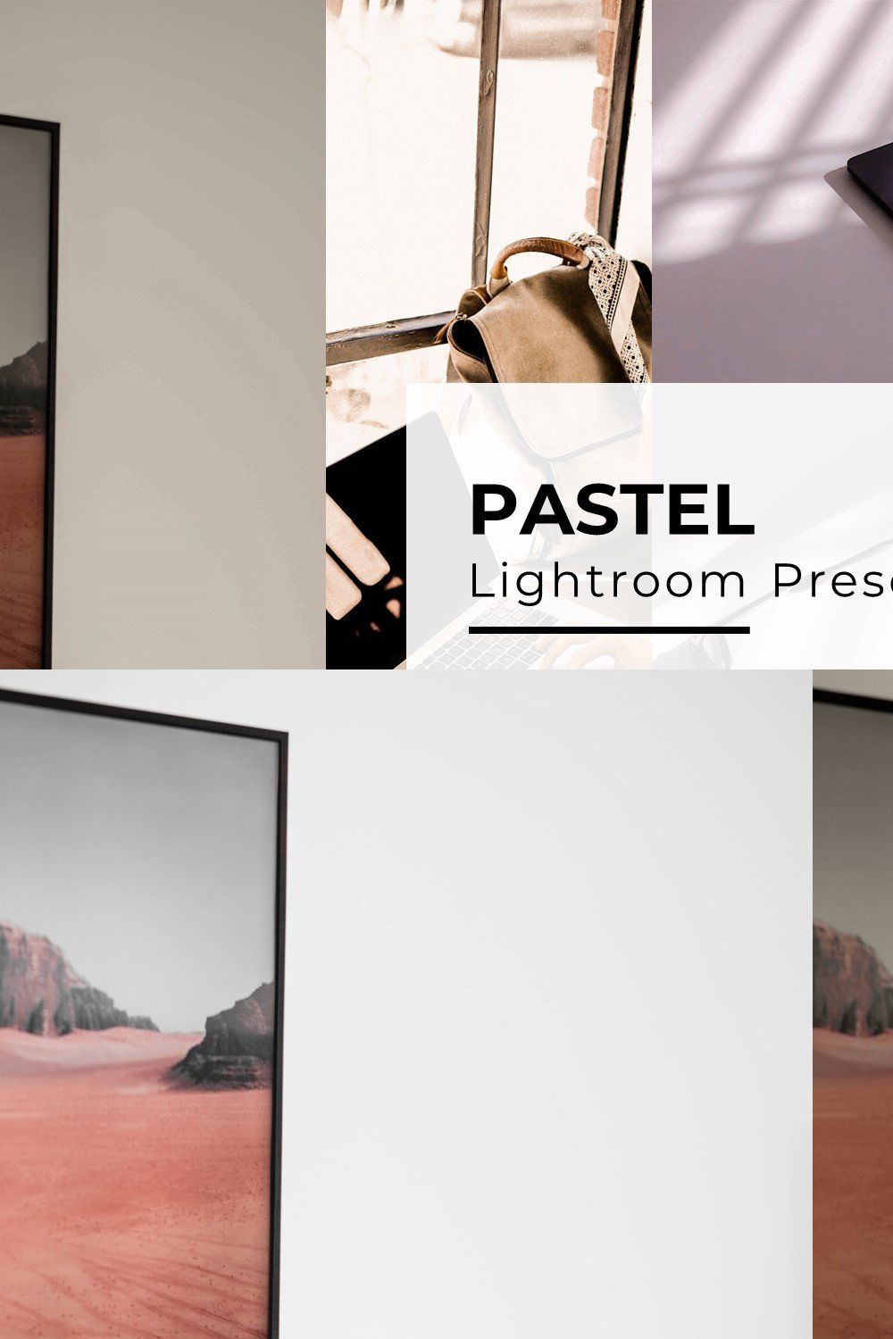 10+ Pastel Lightroom Presets pinterest preview image.