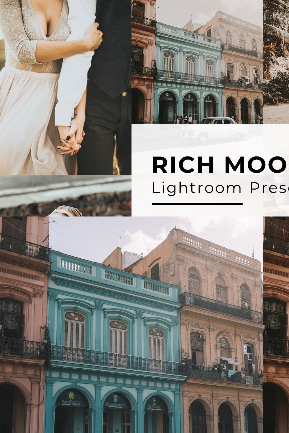 10 Rich Mood Lightroom Presets pinterest preview image.